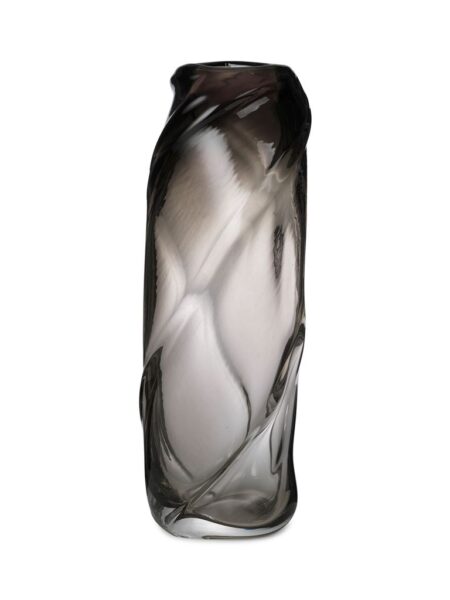 Ferm Living Water Swirl Vase Tall H: 47 cm - Grey OUTLET