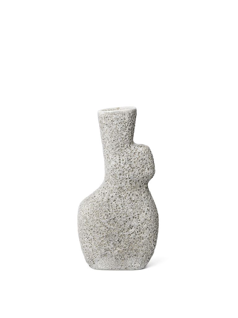 Ferm Living Yara Vase Large H: 35,5 cm - Grey Pumice Ferm Living Yara Vase Large H: 35,5 cm - Grey Pumice