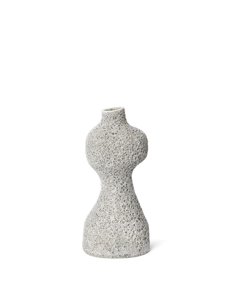 Ferm Living Yara Vase Medium H: 30,5 cm - Grey Pumice Ferm Living Yara Vase Medium H: 30,5 cm - Grey Pumice