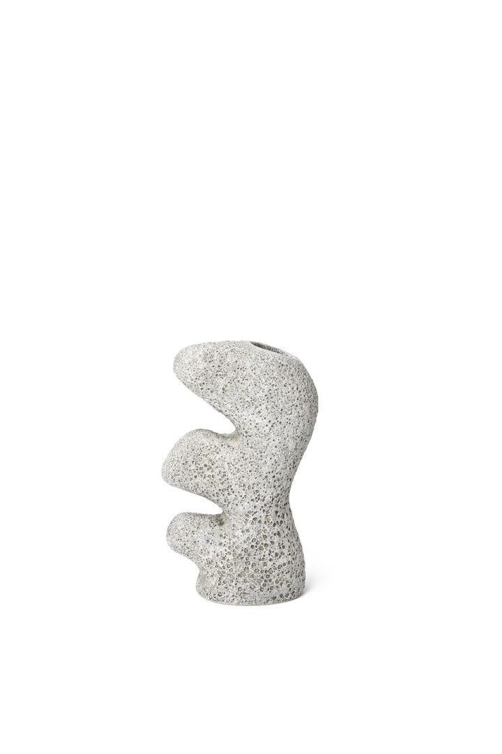 Ferm Living Yara Vase Small H: 24 cm - Grey Pumice Ferm Living Yara Vase Small H: 24 cm - Grey Pumice