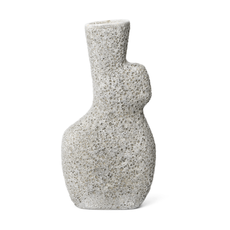 Ferm Living Yara vase large Grey Pumice
