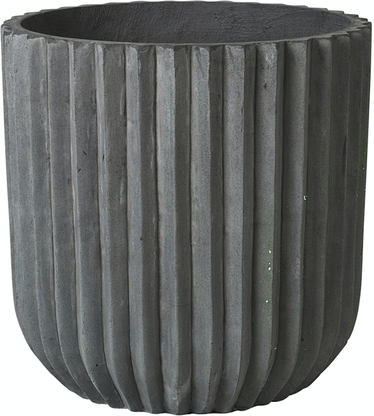 Fiber, Urtepotte, sort, H50x50 cm, fibercement Fiber, Urtepotte, sort, H50x50 cm, fibercement