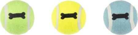 Flamingo - Legetøj Til Hund - Smash Tennisbolde - 6.5 Cm 3stk