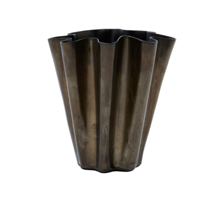 Flood vase, Antik brun - H13