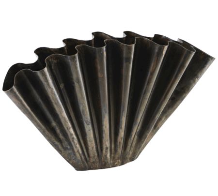 Flood vase, Antik brun - H30 cm