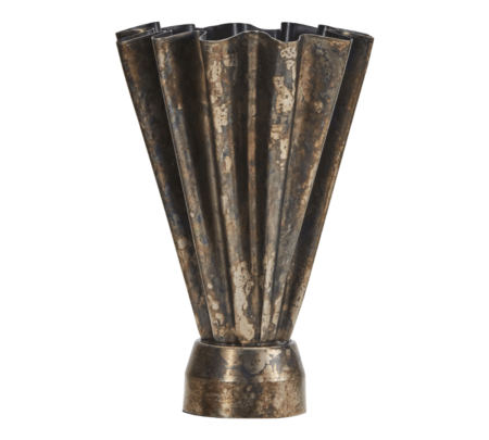 Flood vase, Antik brun - H33 cm