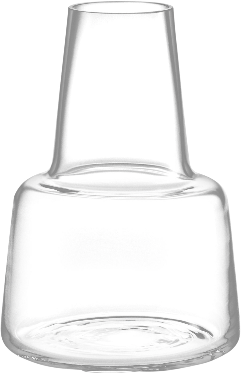 Flora Vase Mellem Hals, Klar, H 12 cm Flora Vase Mellem Hals, Klar, H 12 cm