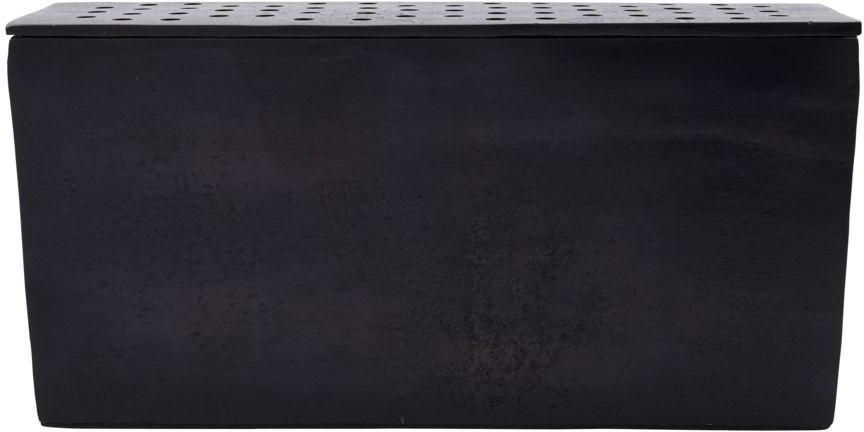 Flow, Vase, bruneret messing, H14x10x30 cm Flow, Vase, bruneret messing, H14x10x30 cm