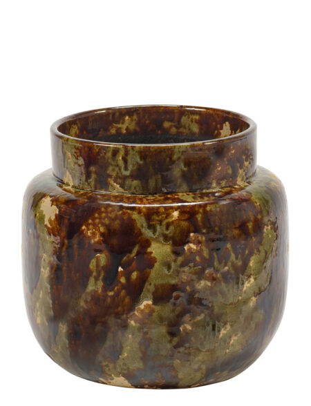 Flower Pot S Mystique Brown Serax Khaki