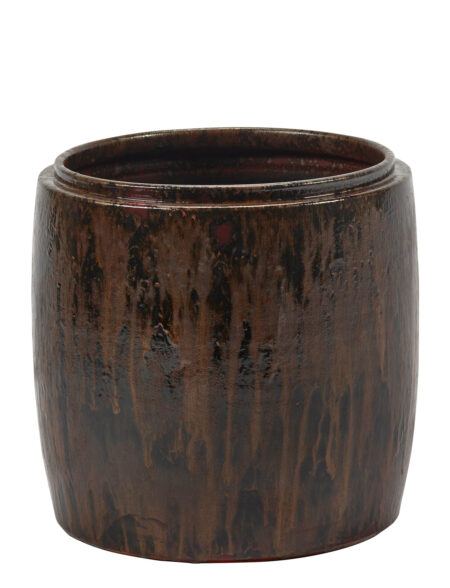 Flower Pot Xs Mystique Dark Brown Serax Brown