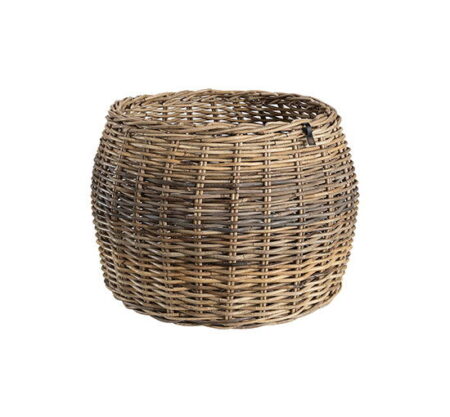 Flower Pot basket kubu grey