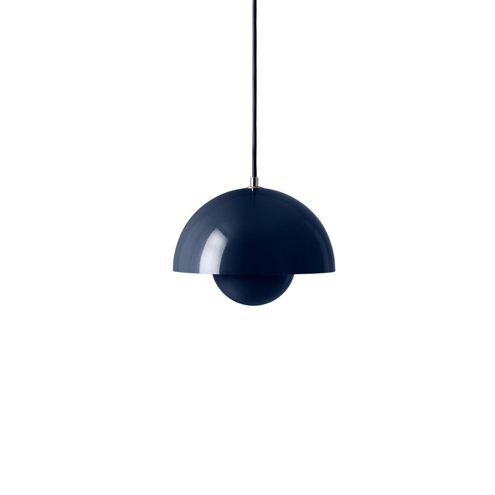 Flowerpot VP1 hængelampe, Ø 23 cm, stålblå - &TRADITION - Stue - Design - Metal - Med én lyskilde Flowerpot VP1 hængelampe, Ø 23 cm, stålblå - &TRADITION - Stue - Design - Metal - Med én lyskilde