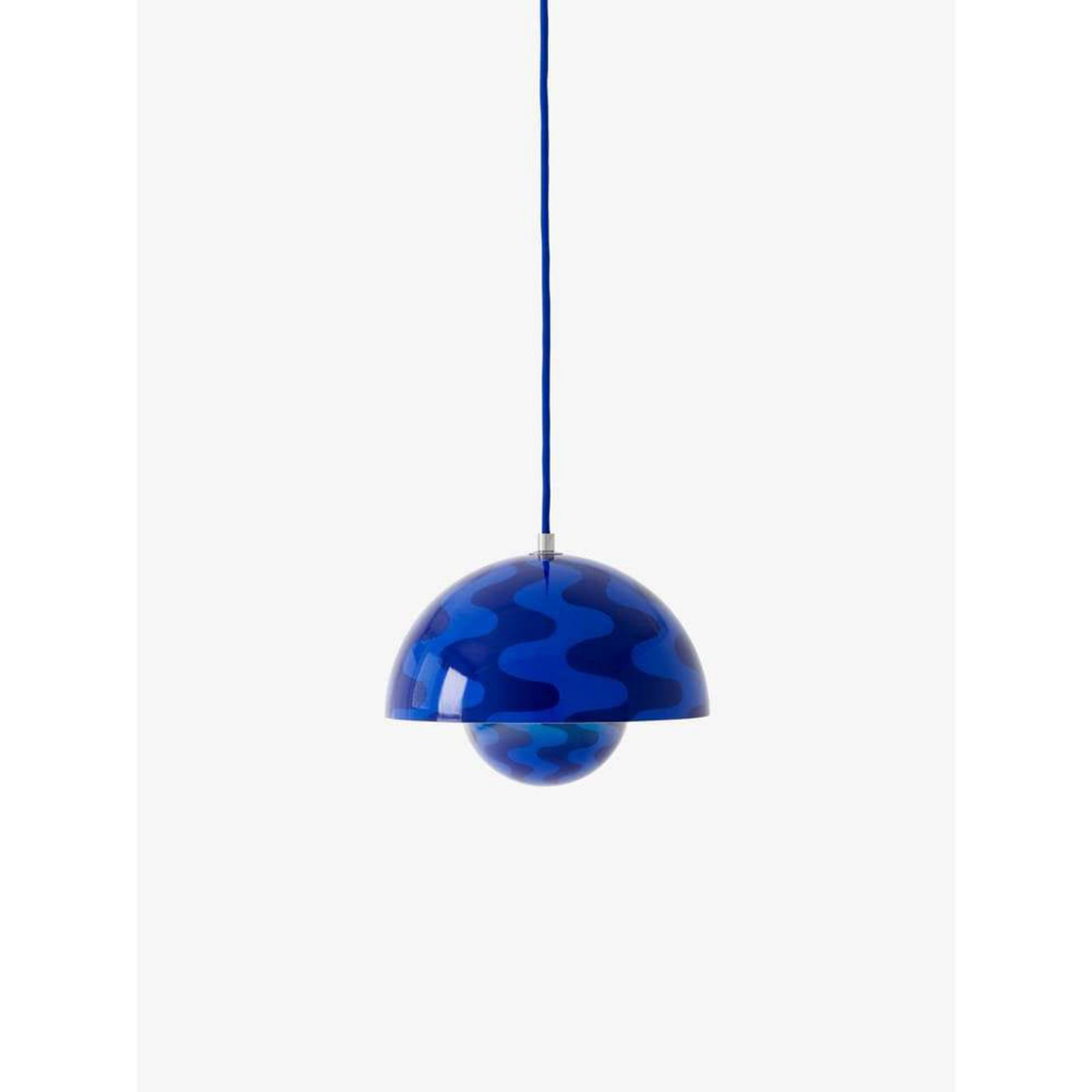 Flowerpot VP1 pendellampe Ø23cm skumringsblå - &Tradition - Stue - Design - Metal - Med én lyskilde Flowerpot VP1 pendellampe Ø23cm skumringsblå - &Tradition - Stue - Design - Metal - Med én lyskilde