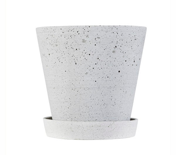 Flowerpot urtepotteskjuler, L - grå - Ø: 17,6 cm. Flowerpot urtepotteskjuler, L - grå - Ø: 17,6 cm.