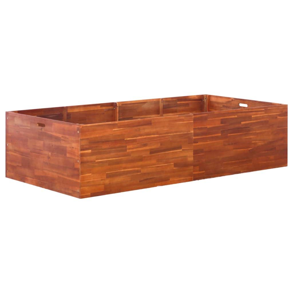 Forhøjet plantekasse i træ 200x100x50 cm Forhøjet plantekasse i træ 200x100x50 cm