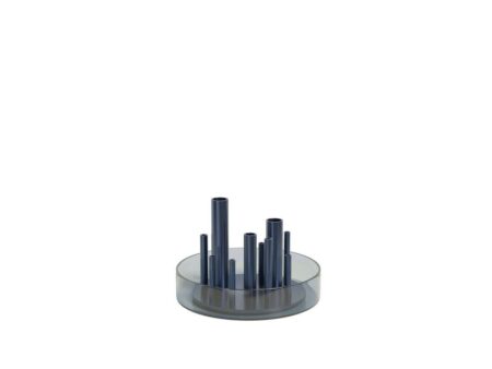 Fritz Hansen - Ikeru Vase Low Dusk Blue