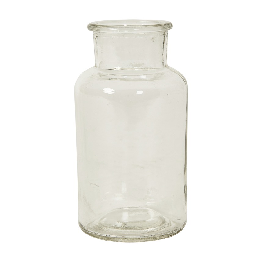 GLAS VASE D6,5CM H13CM GLAS VASE D6,5CM H13CM