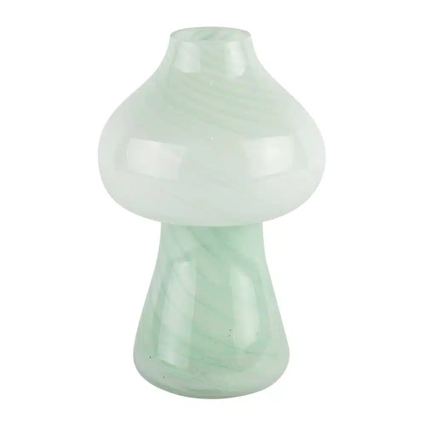 GLAS VASE LYS GRØN GLAS VASE LYS GRØN