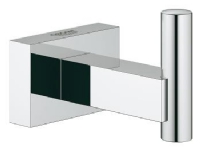 GROHE Essentials Cube, Indendørs, Håndklædekrog, Krom, Metal, Rektandel