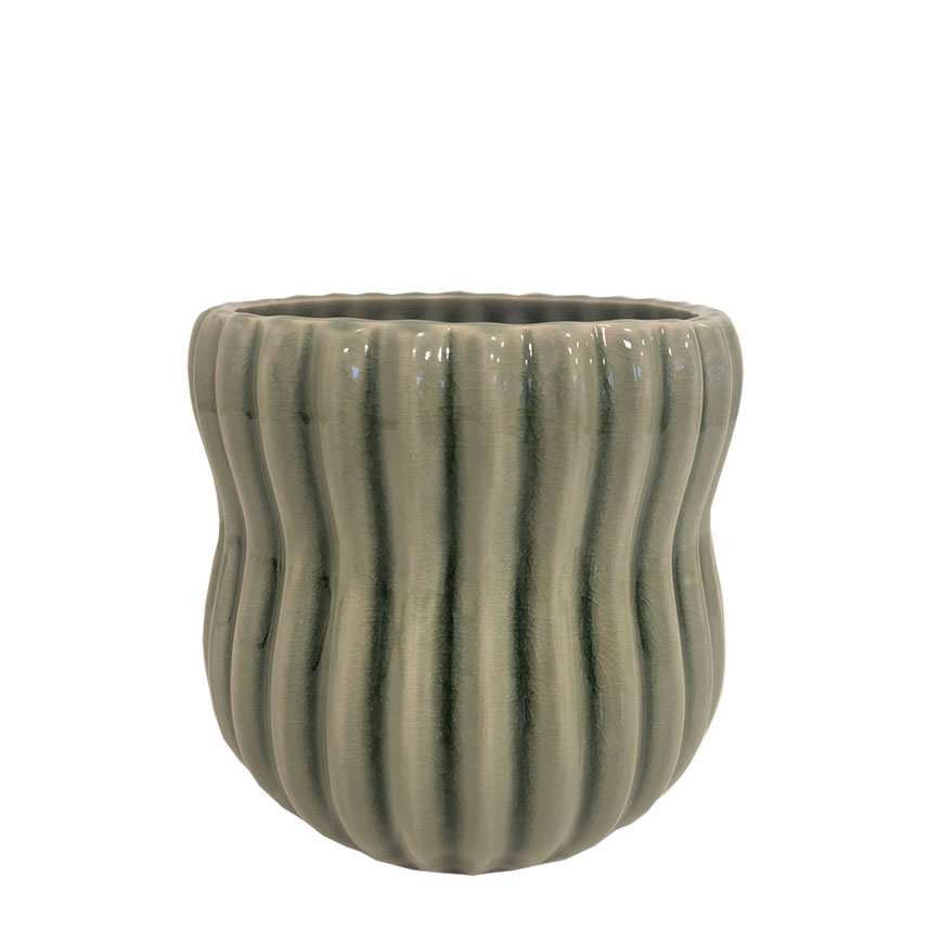 GRØN ZIGGY POTTE 9X9X9CM BEGRÆNSET ANTAL GRØN ZIGGY POTTE 9X9X9CM BEGRÆNSET ANTAL