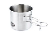 GSI Outdoors 68214, Pot, Rustfrit stål, 0,5 L, Sølv, 139 g, 10,7 cm