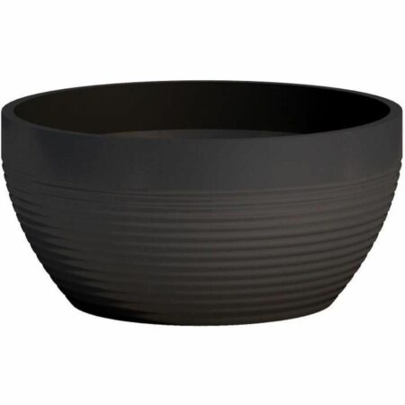 Garden ID urtepotte - sort, 35 × 16 cm