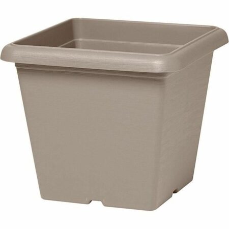 Garden ID urtepotte - taupe, firkantet 40 × 35 cm