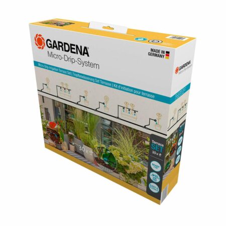 Gardena Micro-Drip terrasse-sæt 13400-20 - automatisk vanding til potteplanter