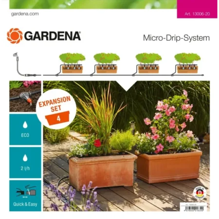 Gardena Udvidelsessæt Micro drip Plantekasser - 13006-20