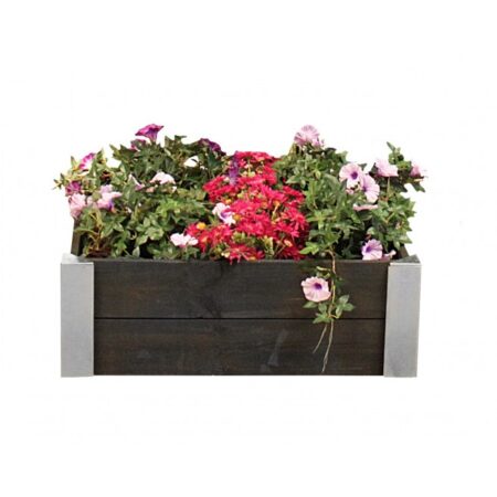 Gardenlife Premium-A Højbed 22x66x66cm sort grundmalet