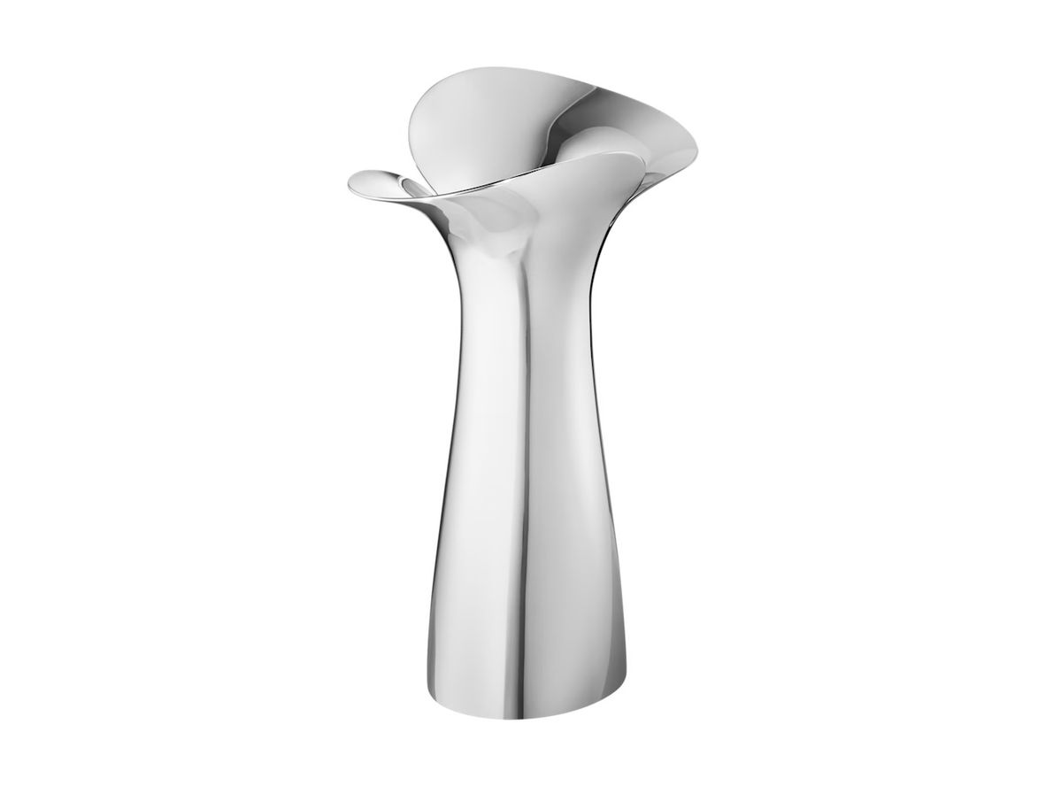 Georg Jensen - Bloom Botanica Vase - Vase - Stainless Steel - 22 cm - W8 x D0 x H22 cm Georg Jensen - Bloom Botanica Vase - Vase - Stainless Steel - 22 cm - W8 x D0 x H22 cm