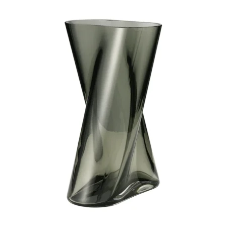 Georg Jensen Lituus glasvase Grå, stor