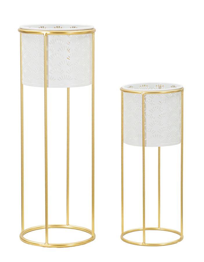 Glam vase i guldfarve, metal - 17x46 14x34 cm Glam vase i guldfarve, metal - 17x46 14x34 cm