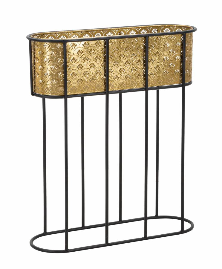 Glam vase i guldfarve, metal - 60x20x70 cm Glam vase i guldfarve, metal - 60x20x70 cm