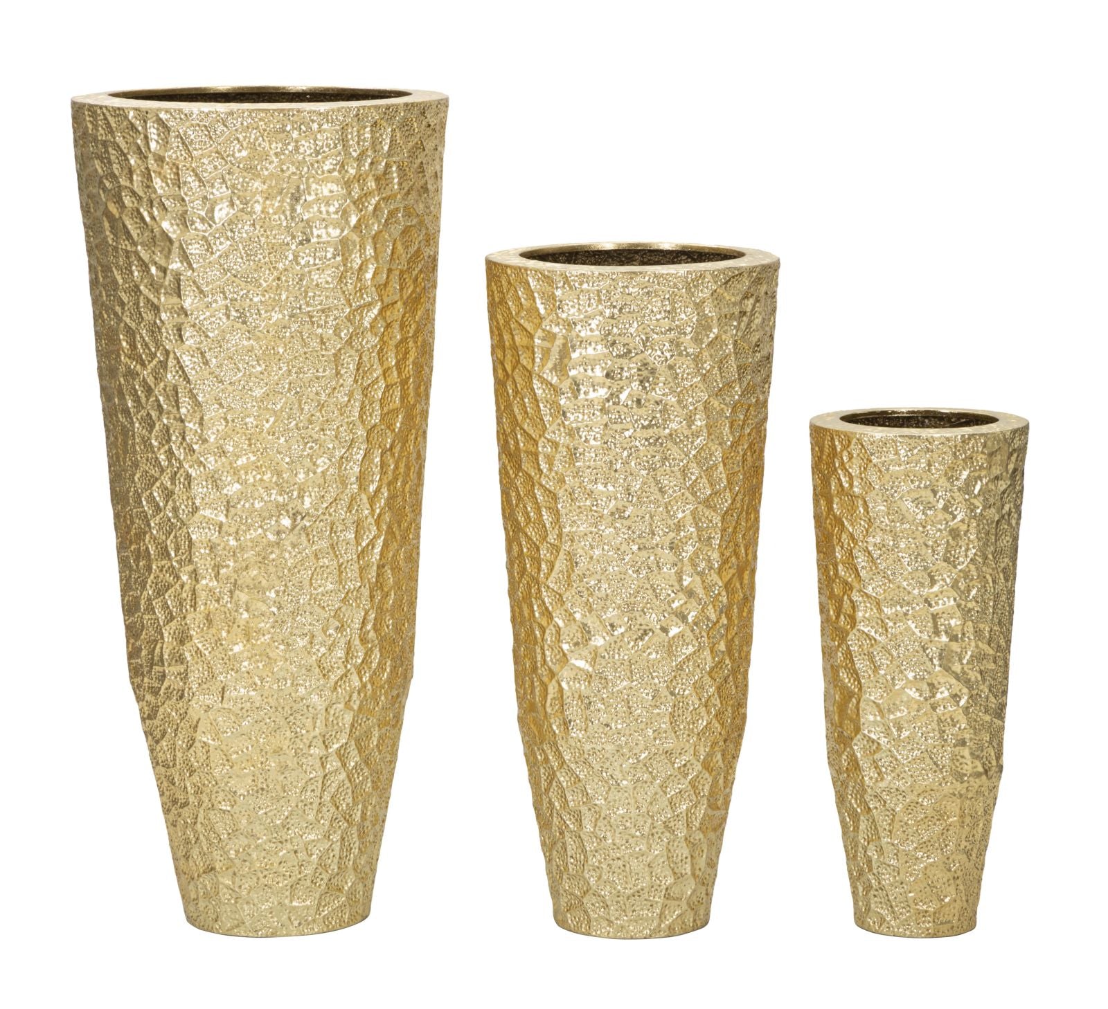 Glam vaser i jern - 50x8x114, 40x92x7, 29x8x70 cm Glam vaser i jern - 50x8x114, 40x92x7, 29x8x70 cm