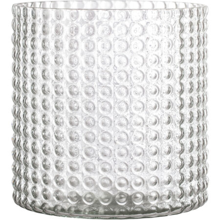 Glasvase 10 cm.