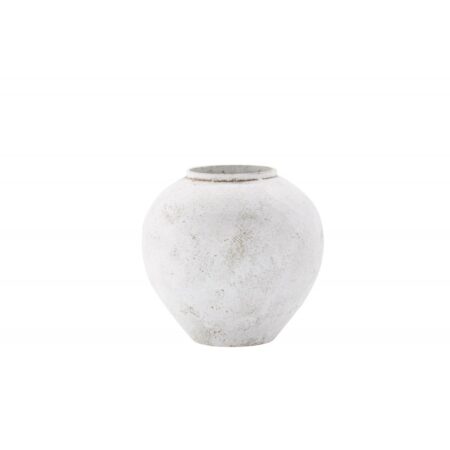 Globus Vase - Beige og Brun