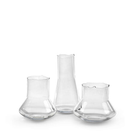 Gommaire Stella Vase - Klar Glas - Large | Ø27xH52