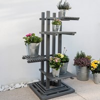 Grigio Square Plant Stand