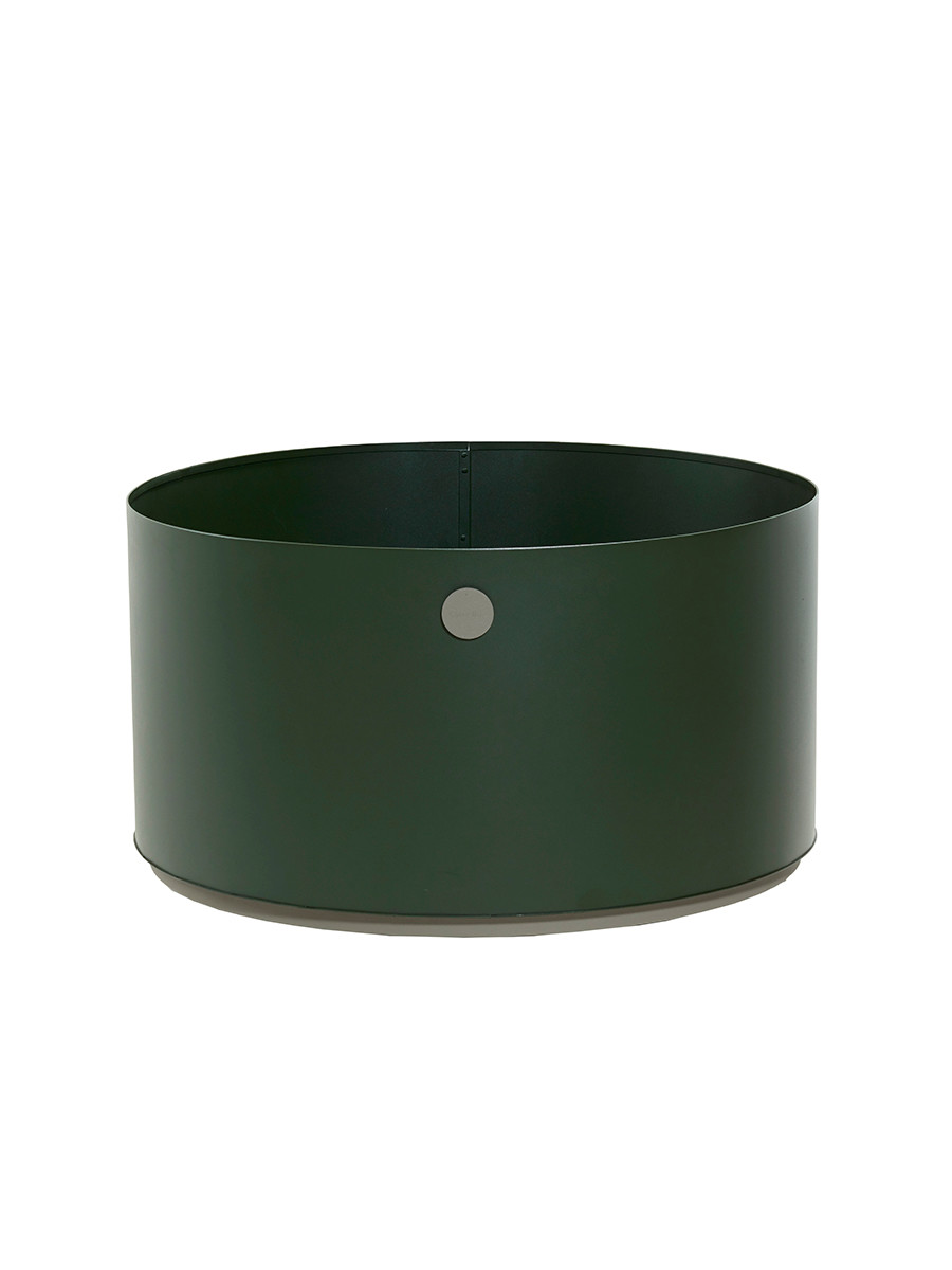 Grow Plantekasse, large fra Cane-line (Dark green/Taupe) Grow Plantekasse, large fra Cane-line (Dark green/Taupe)
