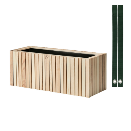 GrowWide Altankasse - Ask + HoldOn Grøn Nylon