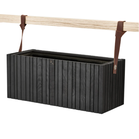 GrowWide Altankasse - Sort Ask + HoldOn Brun
