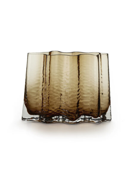 Gry Wide Vase 24Cm Cooee Design Brown