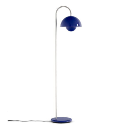 Gulvlampe Flowerpot VP12, Farve Cobalt Blue