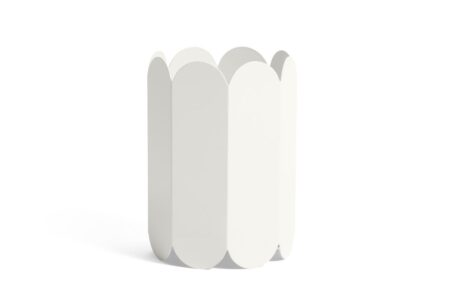 HAY Arcs Vase H: 25 cm - White OUTLET