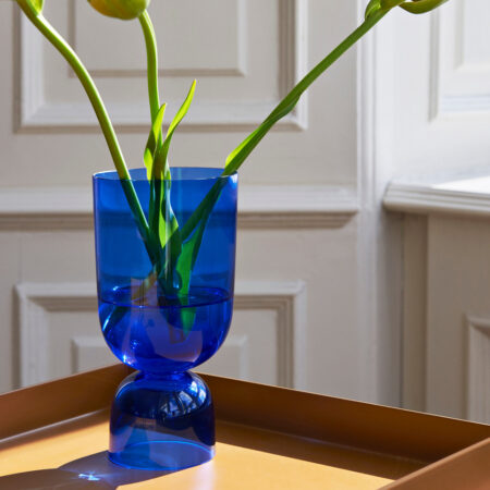 HAY Bottoms Up Vase S Electric Blue