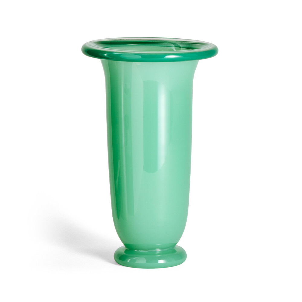 HAY - Empire Vase Large Grøn/Mørk Grøn HAY - Empire Vase Large Grøn/Mørk Grøn