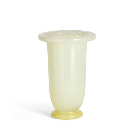 HAY - Empire Vase Medium Lime Gul/Mørk Lime