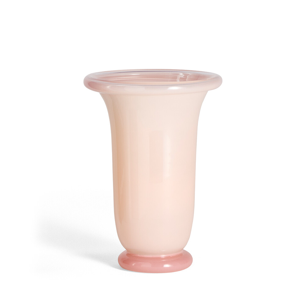 HAY - Empire Vase Medium Lys Pink/Pink HAY - Empire Vase Medium Lys Pink/Pink