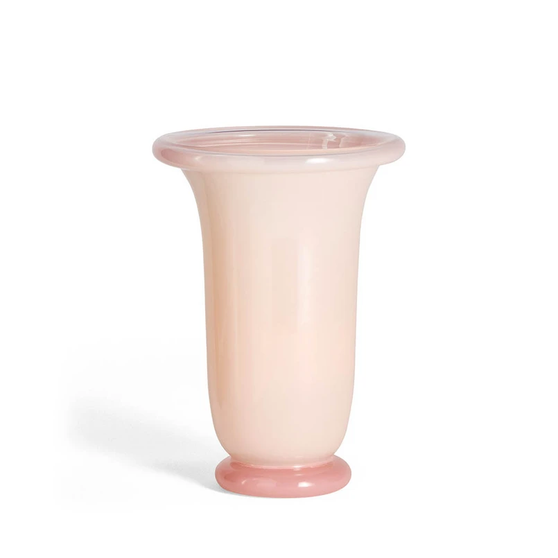 HAY - Empire Vase Medium Lys Pink/Pink HAY - Empire Vase Medium Lys Pink/Pink